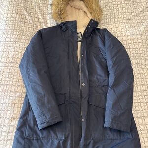 Levi's Cream and Navy Jacket